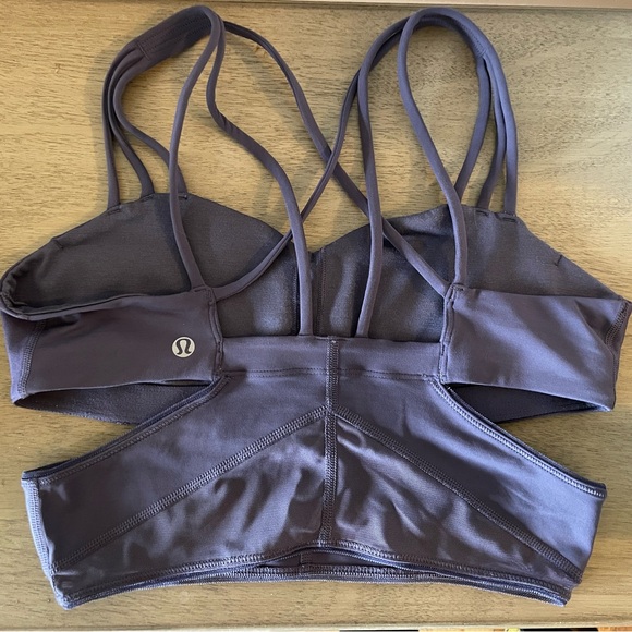 Lululemon Exquisite Bra. Sz 8. Nightfall color. NWOT - Picture 4 of 5